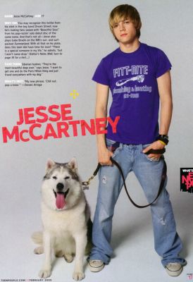 Jesse McCartney Dog