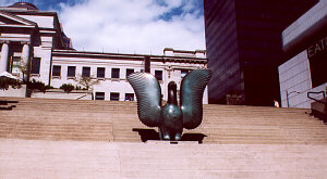 Bird Statue from chase scene in REVOLUTIONARY